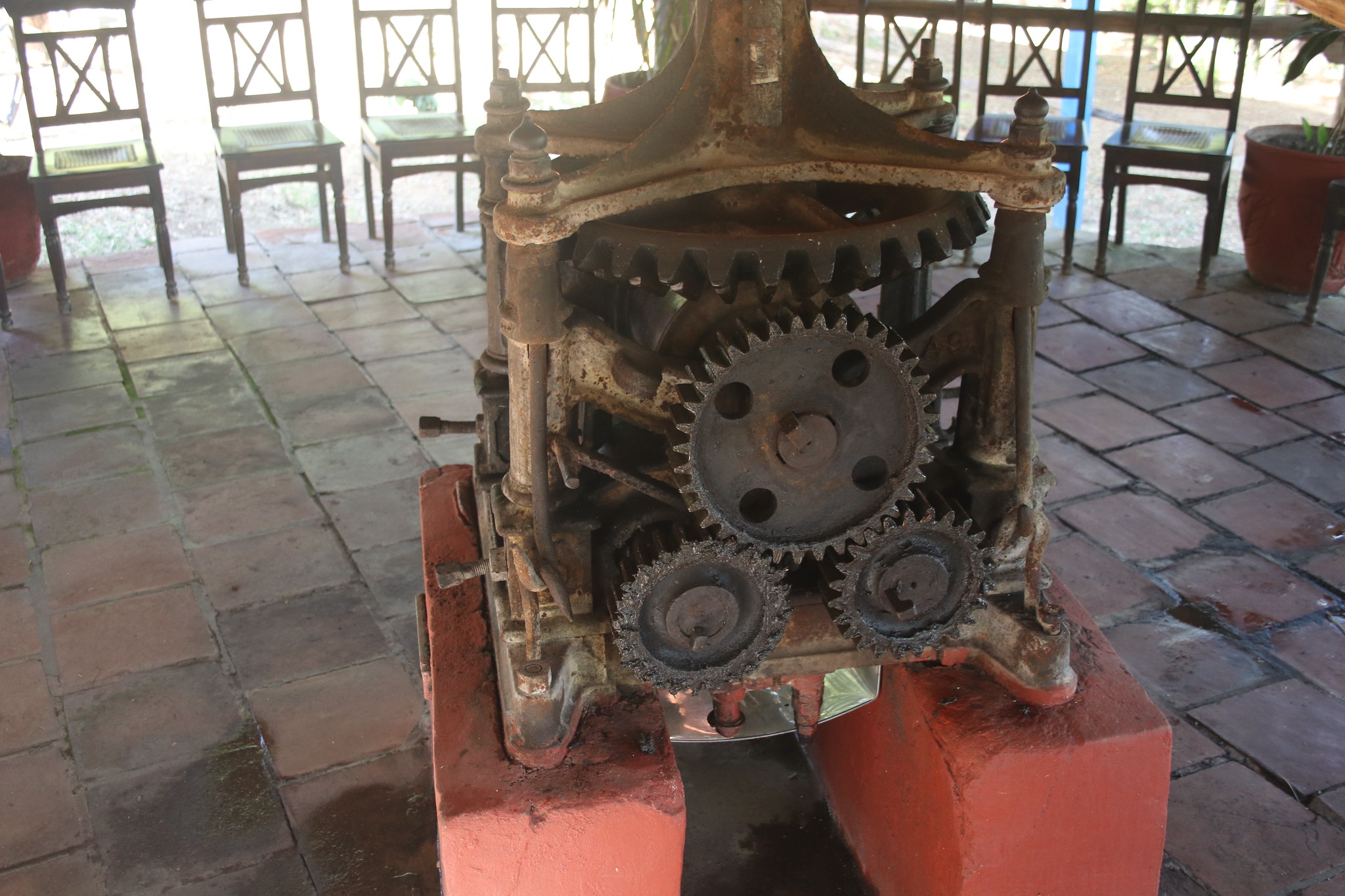 Sugar cane press 14-2-20