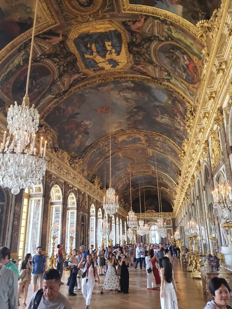 Hall of Mirrors Versailles 31.7.25