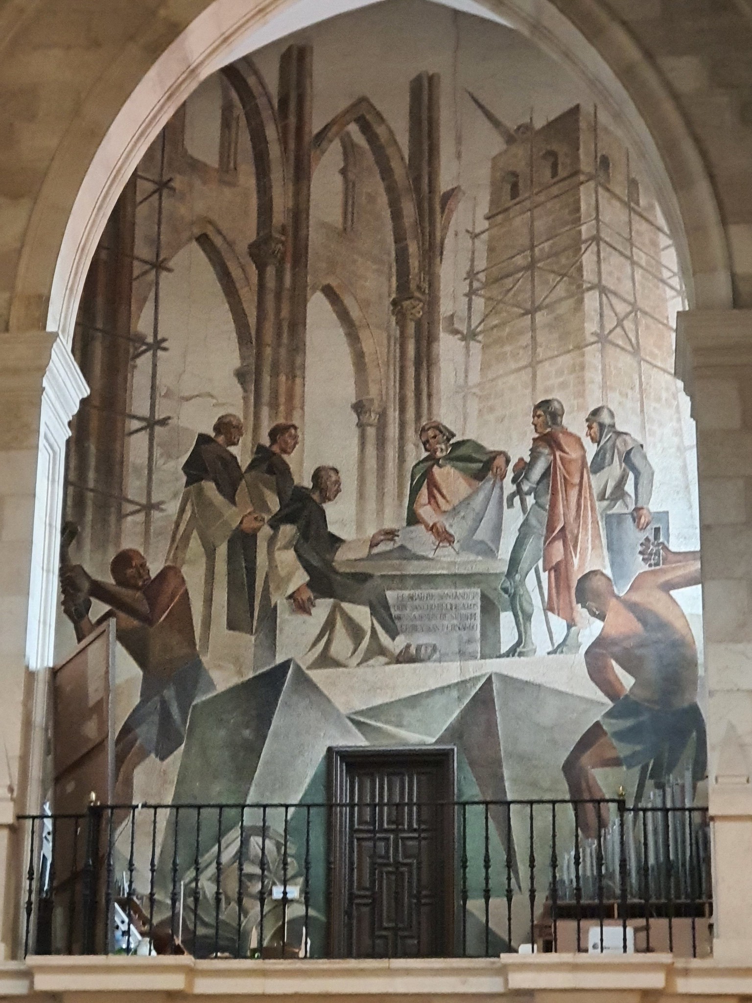 Santander Cathderal decoration 8.9.25