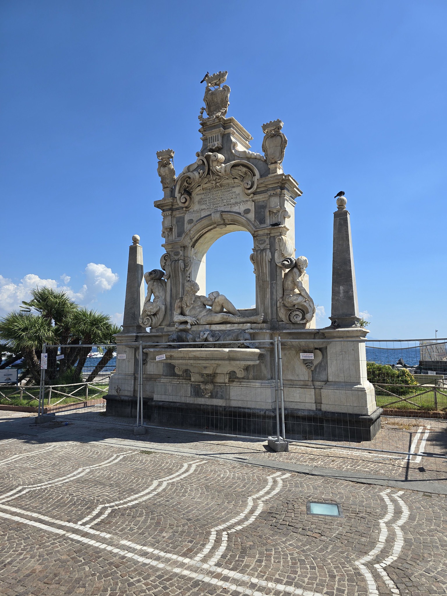 Fontana del Gigante Naples 3.9.26