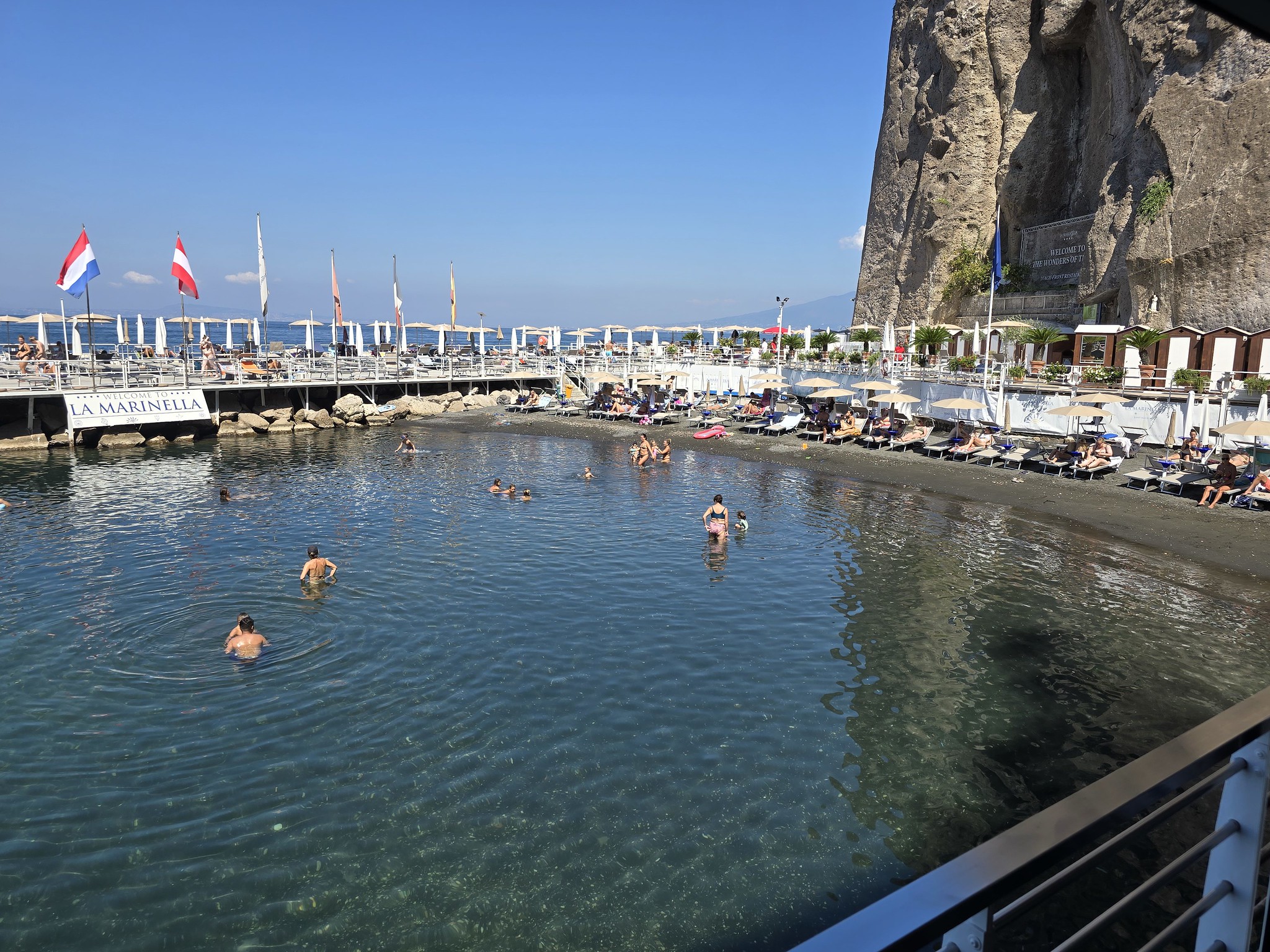 La Marinella Bathing areas 7.9.26